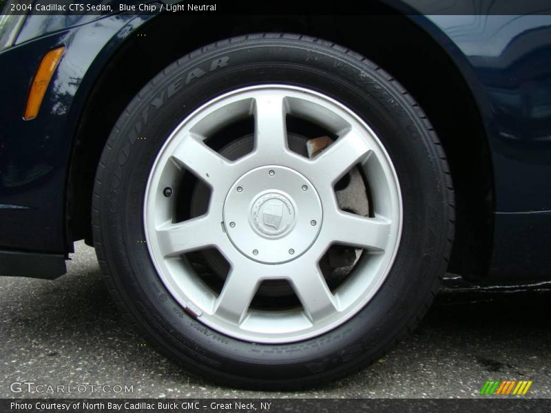 Blue Chip / Light Neutral 2004 Cadillac CTS Sedan