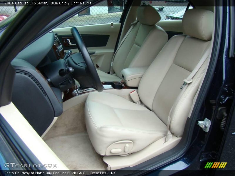 Blue Chip / Light Neutral 2004 Cadillac CTS Sedan