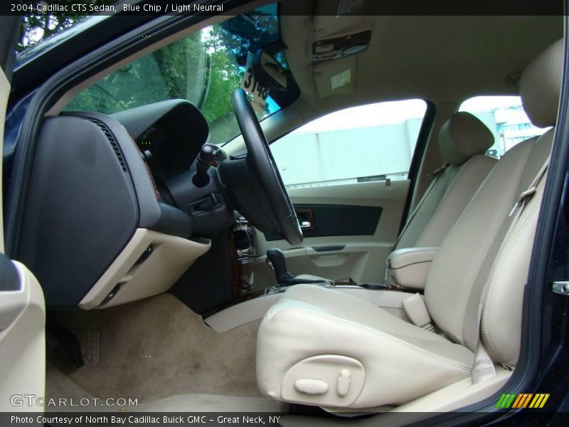 Blue Chip / Light Neutral 2004 Cadillac CTS Sedan
