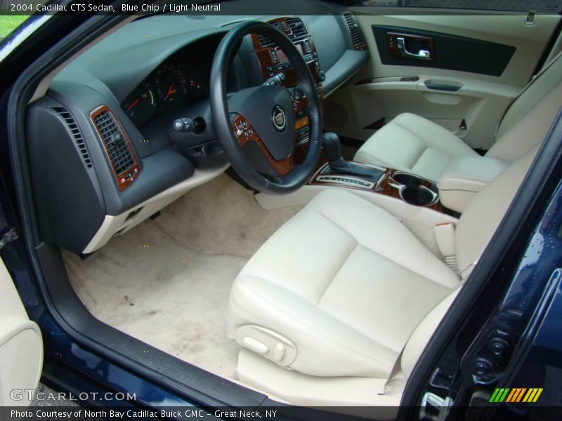 Blue Chip / Light Neutral 2004 Cadillac CTS Sedan