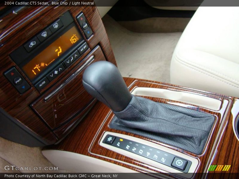 Blue Chip / Light Neutral 2004 Cadillac CTS Sedan