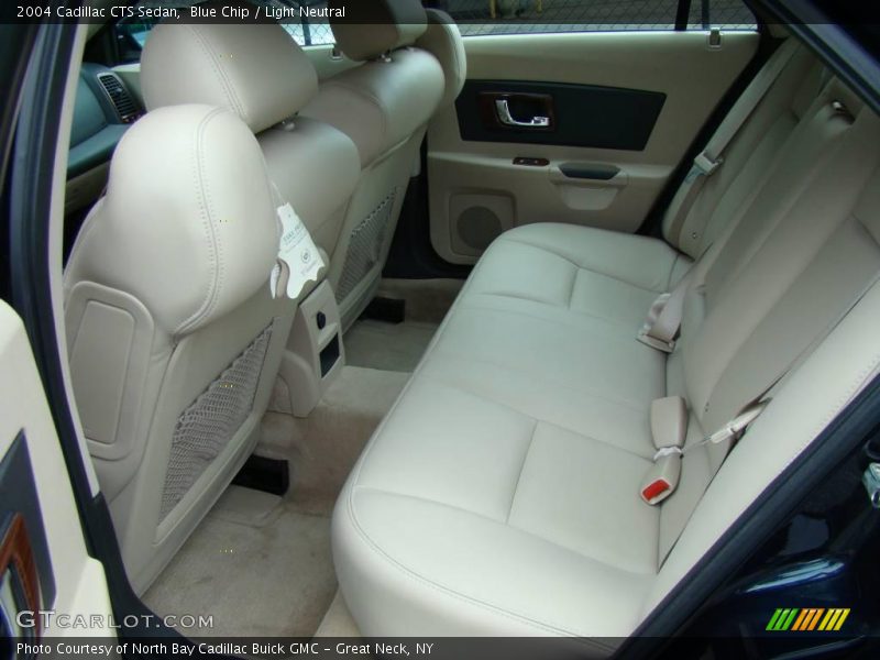 Blue Chip / Light Neutral 2004 Cadillac CTS Sedan