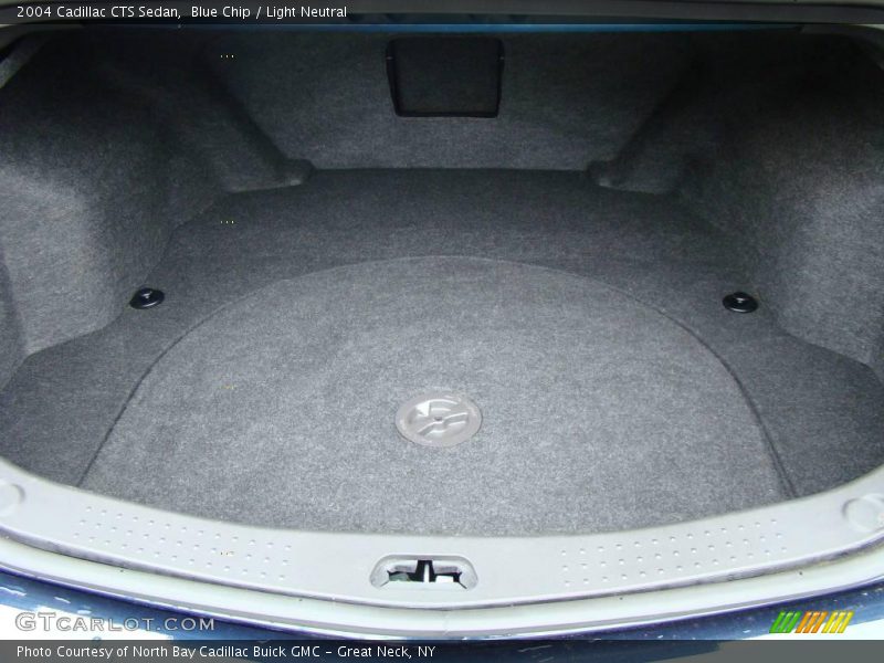 Blue Chip / Light Neutral 2004 Cadillac CTS Sedan