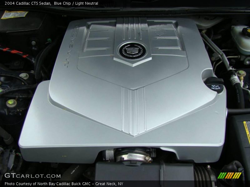 Blue Chip / Light Neutral 2004 Cadillac CTS Sedan