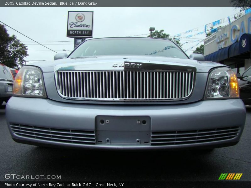 Blue Ice / Dark Gray 2005 Cadillac DeVille Sedan