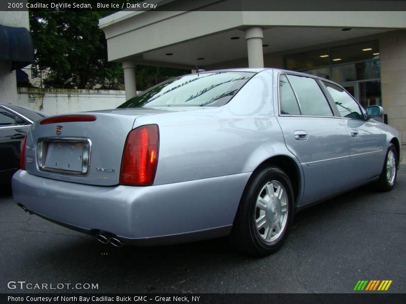 Blue Ice / Dark Gray 2005 Cadillac DeVille Sedan