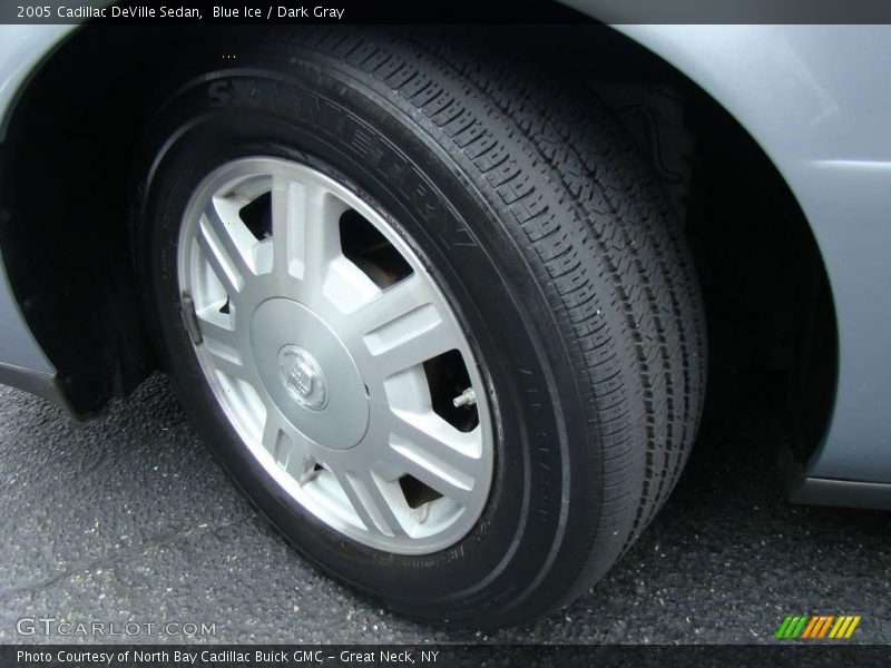 Blue Ice / Dark Gray 2005 Cadillac DeVille Sedan