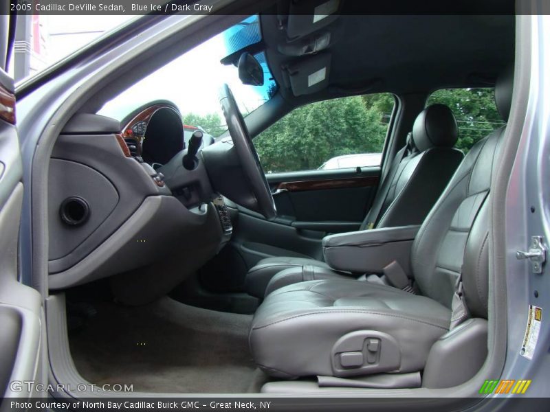 Blue Ice / Dark Gray 2005 Cadillac DeVille Sedan