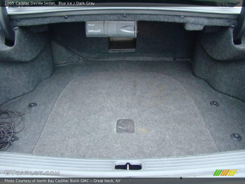 Blue Ice / Dark Gray 2005 Cadillac DeVille Sedan