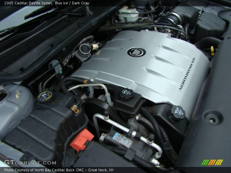 Blue Ice / Dark Gray 2005 Cadillac DeVille Sedan