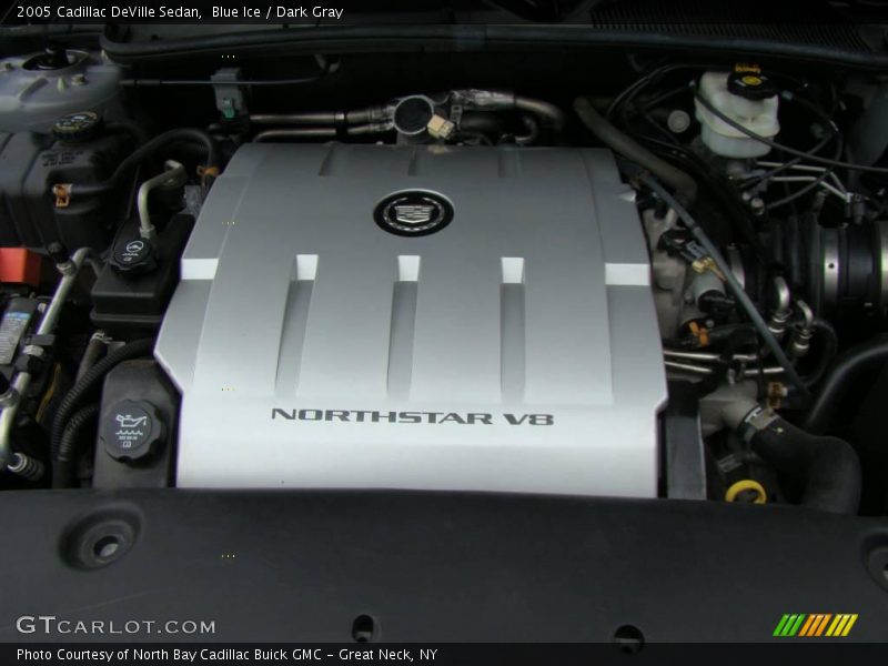 Blue Ice / Dark Gray 2005 Cadillac DeVille Sedan