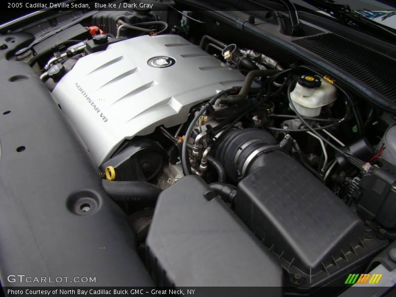 Blue Ice / Dark Gray 2005 Cadillac DeVille Sedan