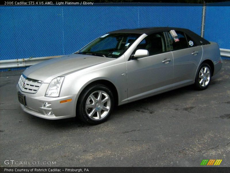 Light Platinum / Ebony 2006 Cadillac STS 4 V6 AWD