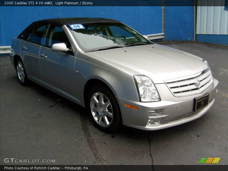 Light Platinum / Ebony 2006 Cadillac STS 4 V6 AWD