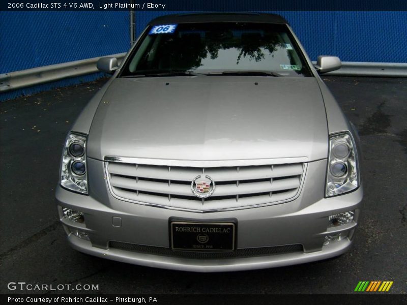Light Platinum / Ebony 2006 Cadillac STS 4 V6 AWD