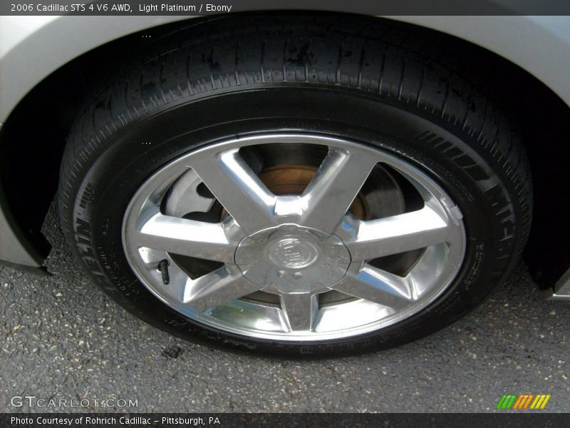 Light Platinum / Ebony 2006 Cadillac STS 4 V6 AWD
