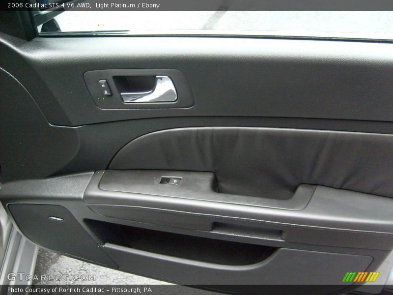 Light Platinum / Ebony 2006 Cadillac STS 4 V6 AWD