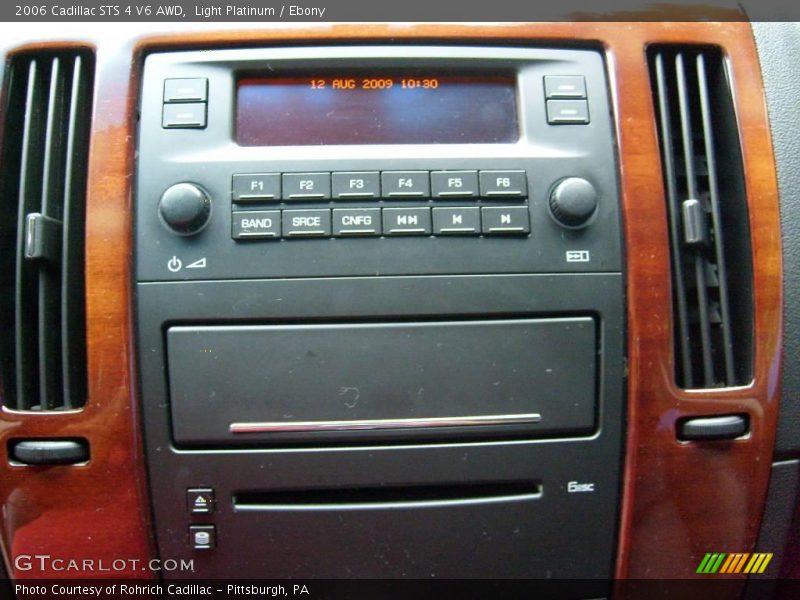Light Platinum / Ebony 2006 Cadillac STS 4 V6 AWD