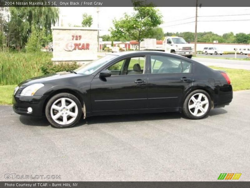Onyx Black / Frost Gray 2004 Nissan Maxima 3.5 SE