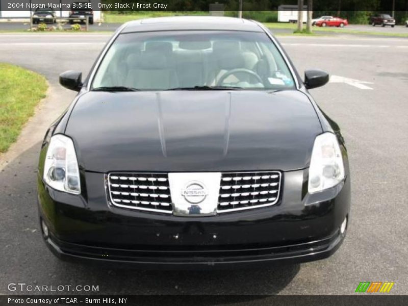 Onyx Black / Frost Gray 2004 Nissan Maxima 3.5 SE