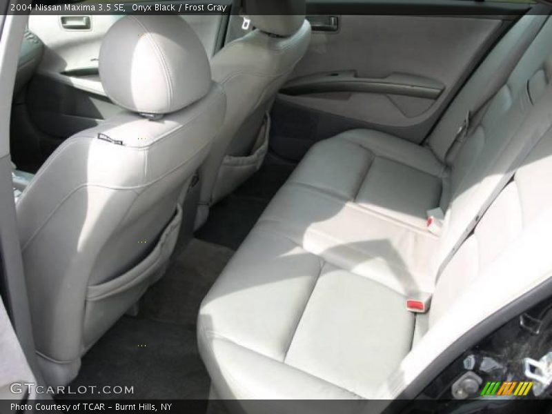 Onyx Black / Frost Gray 2004 Nissan Maxima 3.5 SE