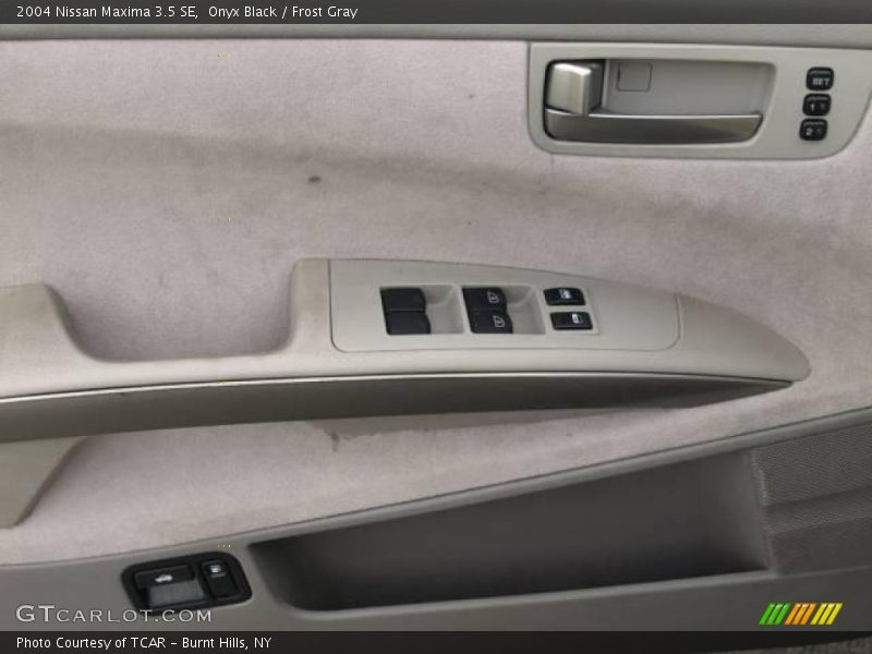 Onyx Black / Frost Gray 2004 Nissan Maxima 3.5 SE