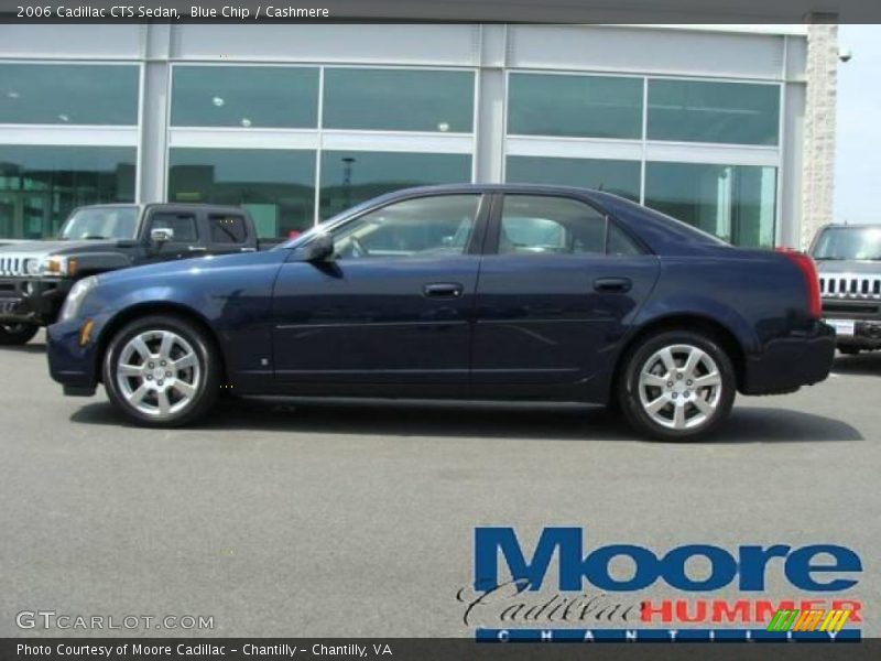 Blue Chip / Cashmere 2006 Cadillac CTS Sedan