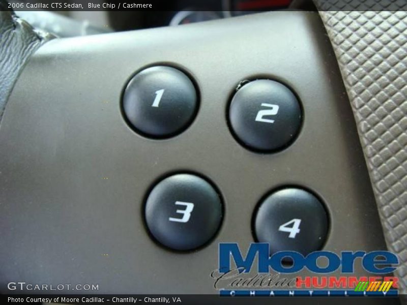 Blue Chip / Cashmere 2006 Cadillac CTS Sedan