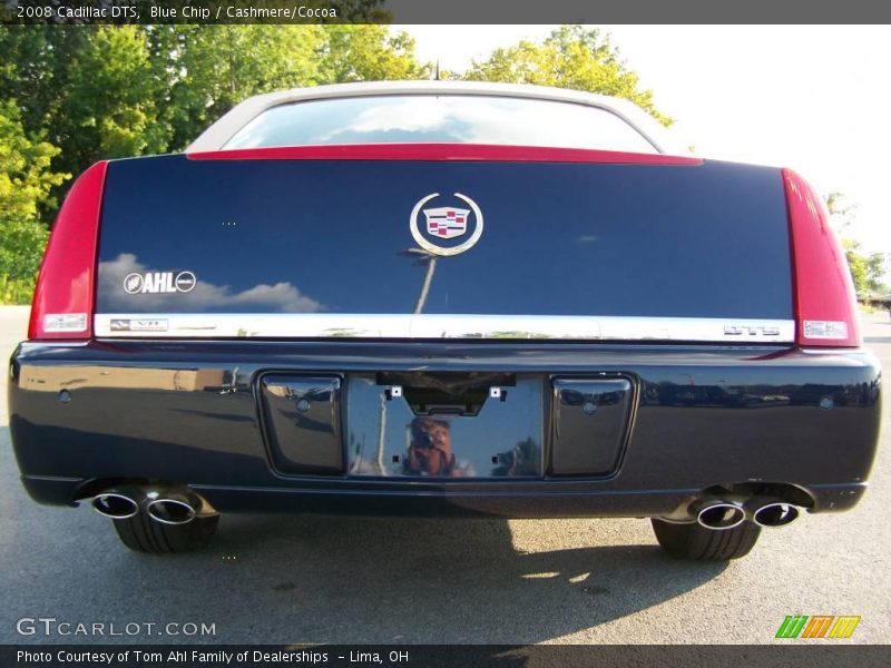 Blue Chip / Cashmere/Cocoa 2008 Cadillac DTS