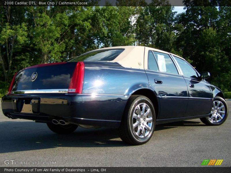 Blue Chip / Cashmere/Cocoa 2008 Cadillac DTS