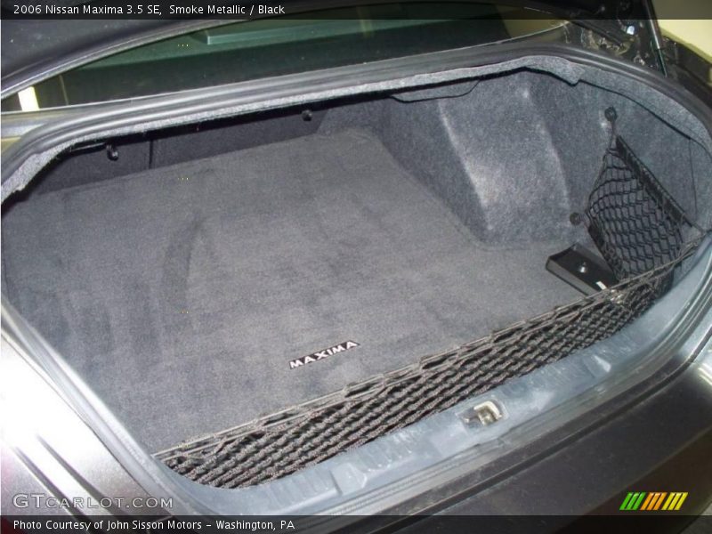 Smoke Metallic / Black 2006 Nissan Maxima 3.5 SE