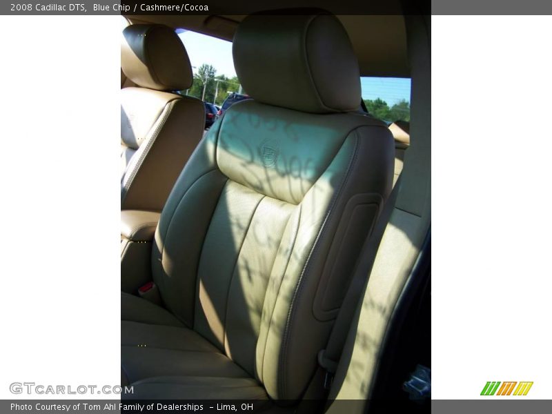 Blue Chip / Cashmere/Cocoa 2008 Cadillac DTS