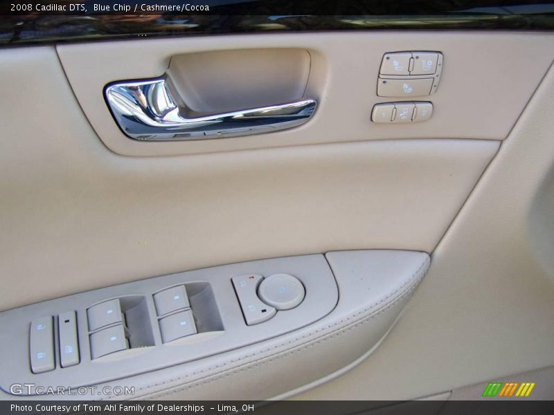 Blue Chip / Cashmere/Cocoa 2008 Cadillac DTS