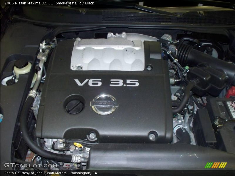 Smoke Metallic / Black 2006 Nissan Maxima 3.5 SE