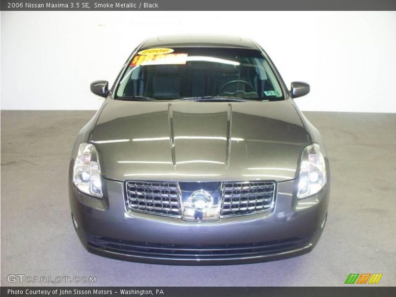 Smoke Metallic / Black 2006 Nissan Maxima 3.5 SE