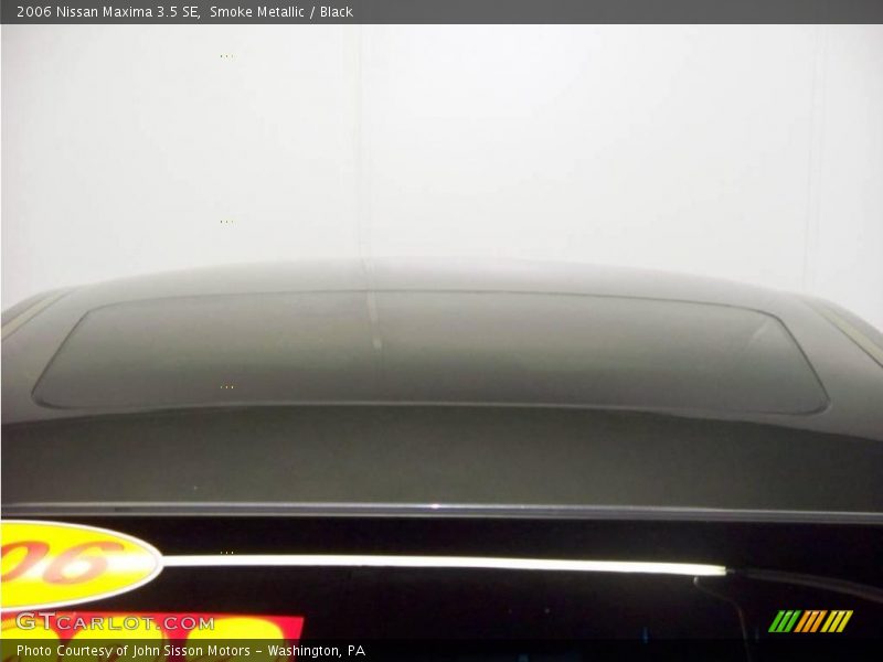 Smoke Metallic / Black 2006 Nissan Maxima 3.5 SE