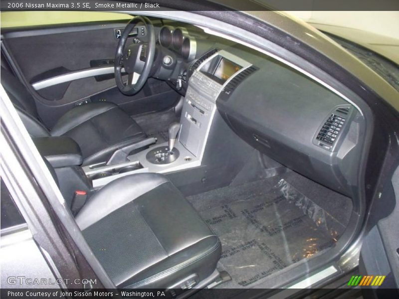Smoke Metallic / Black 2006 Nissan Maxima 3.5 SE