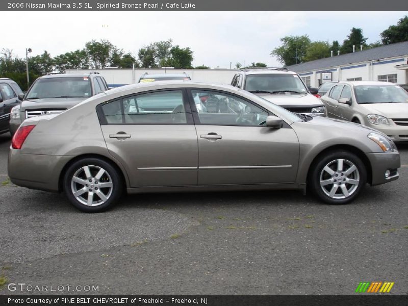 Spirited Bronze Pearl / Cafe Latte 2006 Nissan Maxima 3.5 SL