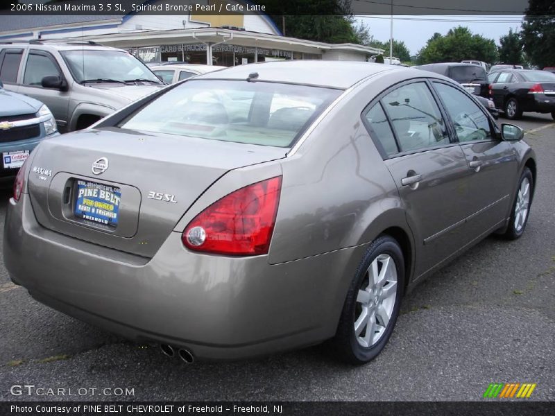 Spirited Bronze Pearl / Cafe Latte 2006 Nissan Maxima 3.5 SL