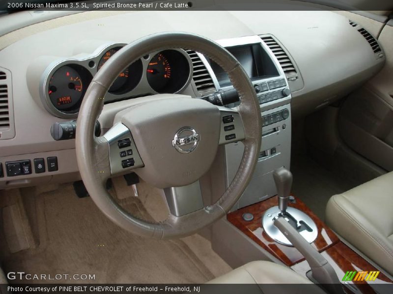 Spirited Bronze Pearl / Cafe Latte 2006 Nissan Maxima 3.5 SL