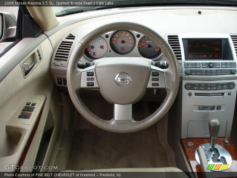 Spirited Bronze Pearl / Cafe Latte 2006 Nissan Maxima 3.5 SL