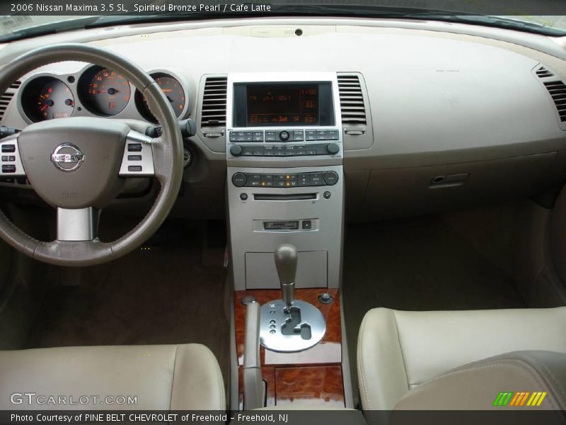 Spirited Bronze Pearl / Cafe Latte 2006 Nissan Maxima 3.5 SL