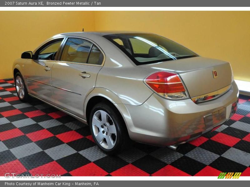 Bronzed Pewter Metallic / Tan 2007 Saturn Aura XE