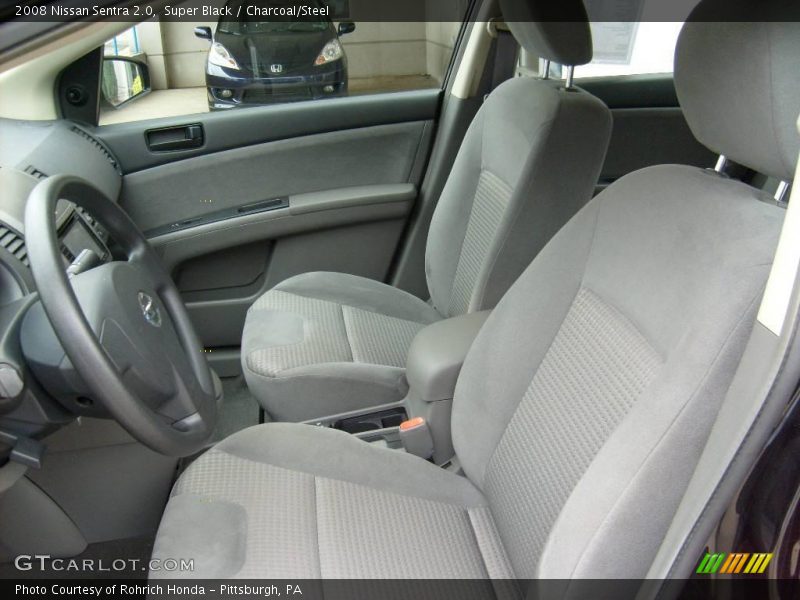 Super Black / Charcoal/Steel 2008 Nissan Sentra 2.0