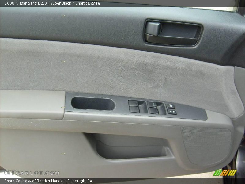 Super Black / Charcoal/Steel 2008 Nissan Sentra 2.0