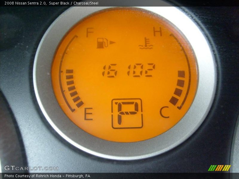 Super Black / Charcoal/Steel 2008 Nissan Sentra 2.0