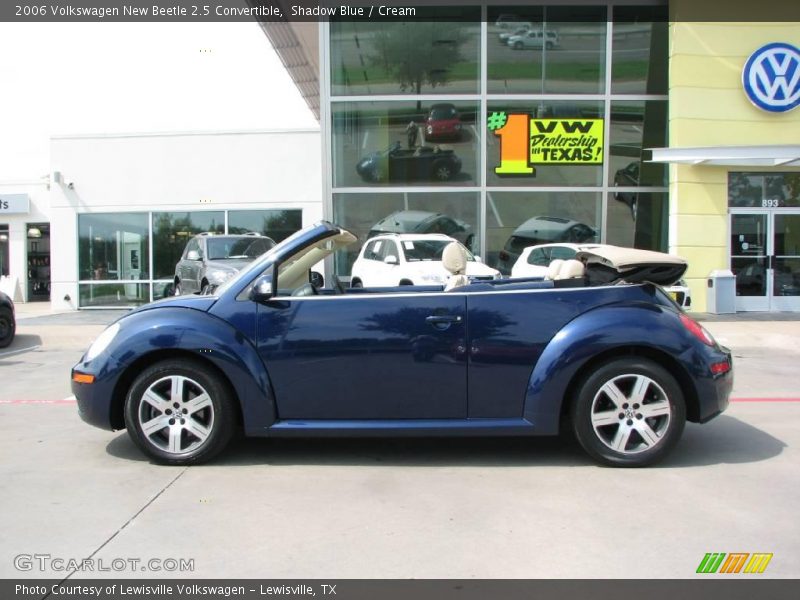 Shadow Blue / Cream 2006 Volkswagen New Beetle 2.5 Convertible