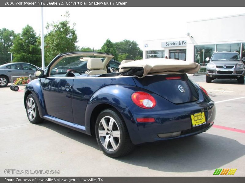 Shadow Blue / Cream 2006 Volkswagen New Beetle 2.5 Convertible