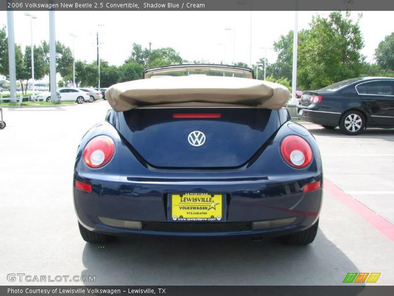Shadow Blue / Cream 2006 Volkswagen New Beetle 2.5 Convertible