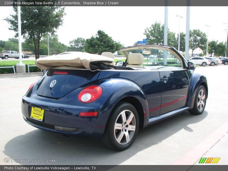 Shadow Blue / Cream 2006 Volkswagen New Beetle 2.5 Convertible